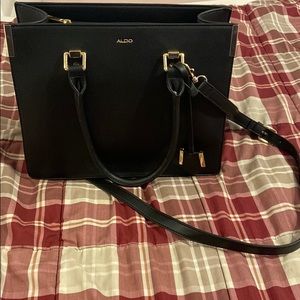 NWOT Aldo Black Crossbody Leather Purse